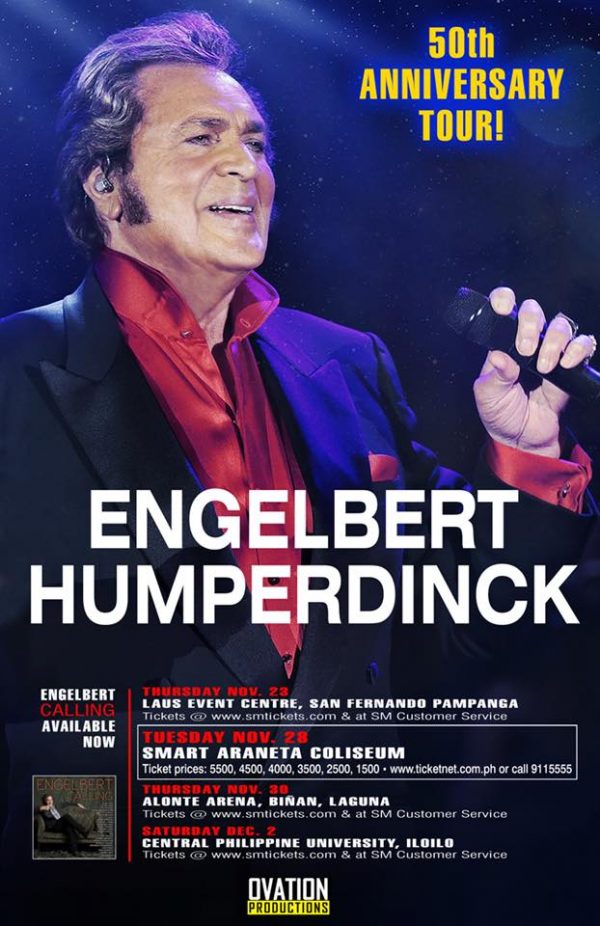 engelbert humperdinck tour review